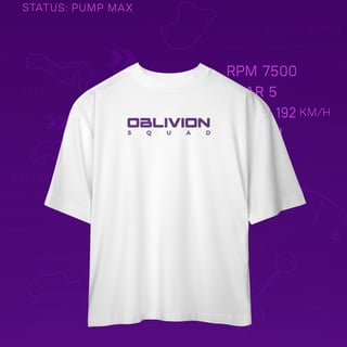 Nome do produto Oversized - RPM: Reps