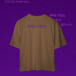 Nome do produto Oversized - RPM: Drive