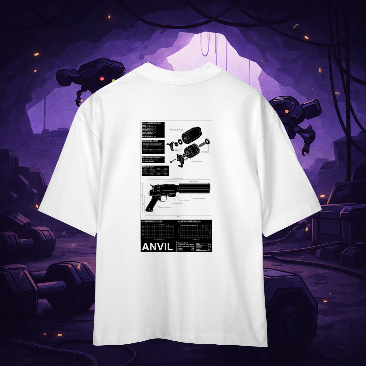 Nome do produto: Oversized Prime - Anvil BluePrint