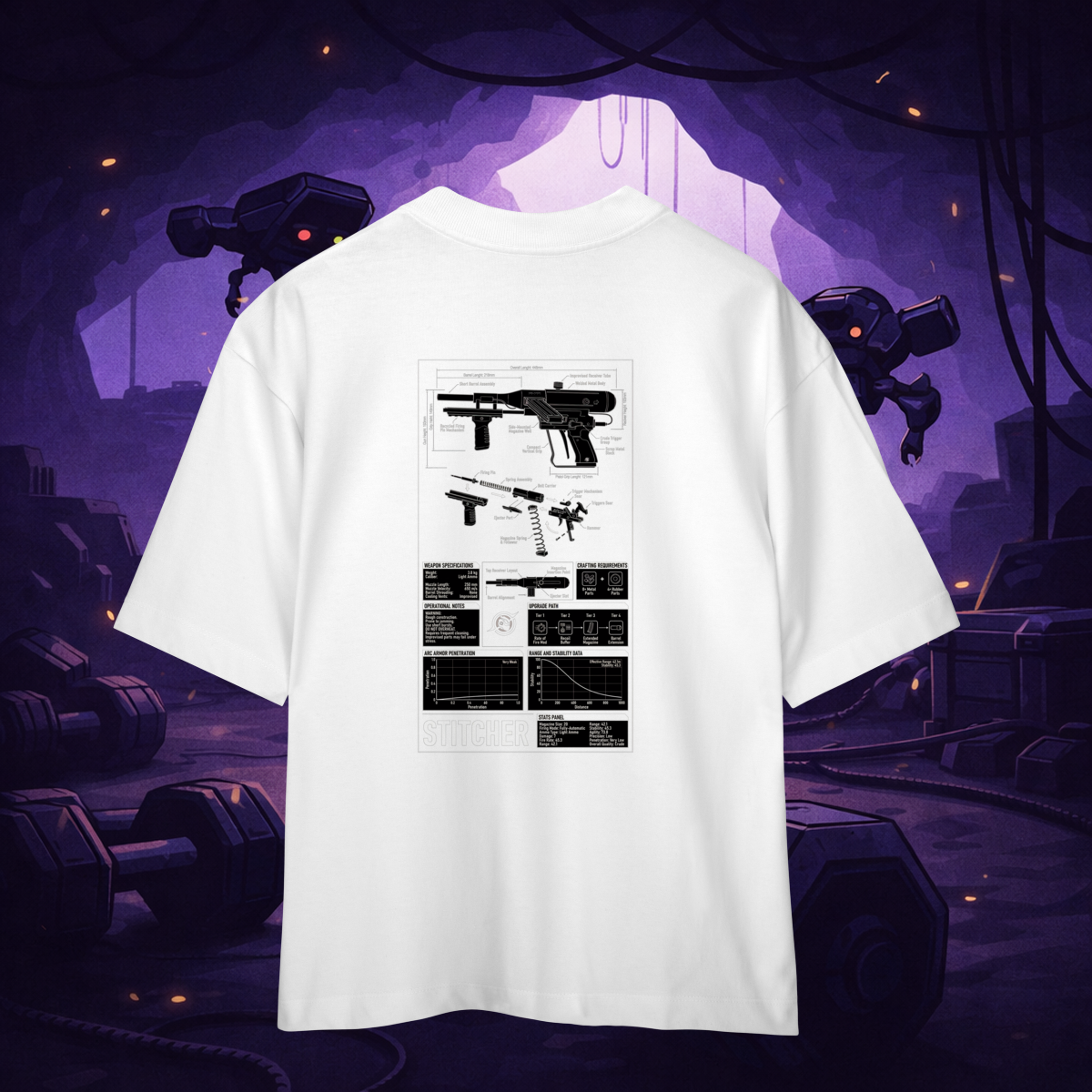 Nome do produto: Oversized Prime - Stitcher BluePrint