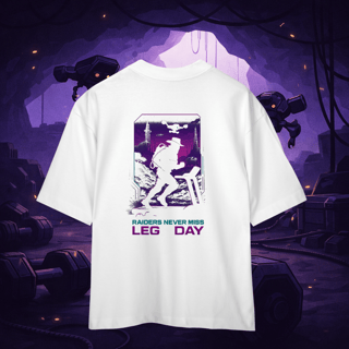 Nome do produto Oversized Prime - Raiders never miss legday