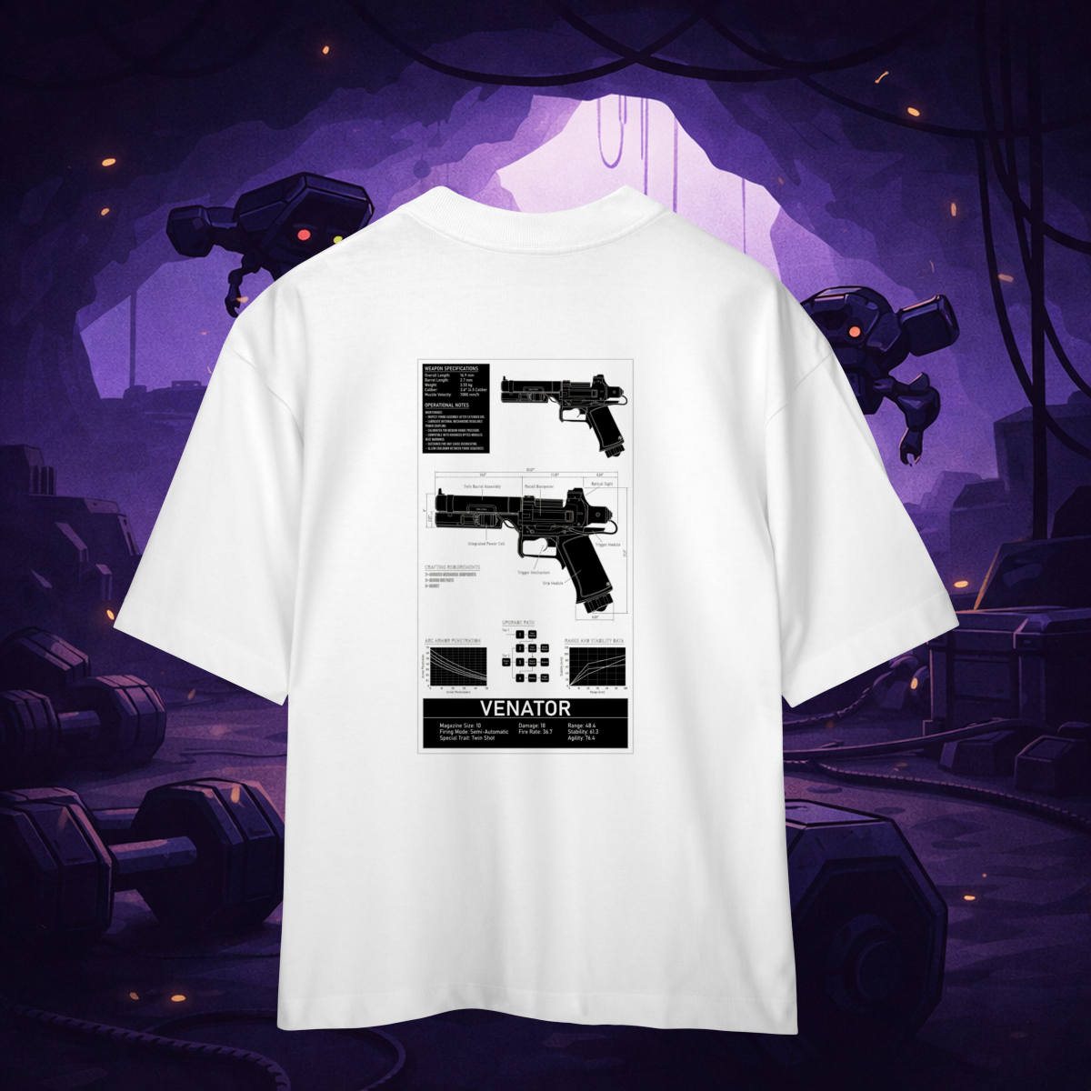 Nome do produto: Oversized Prime - Venator BluePrint