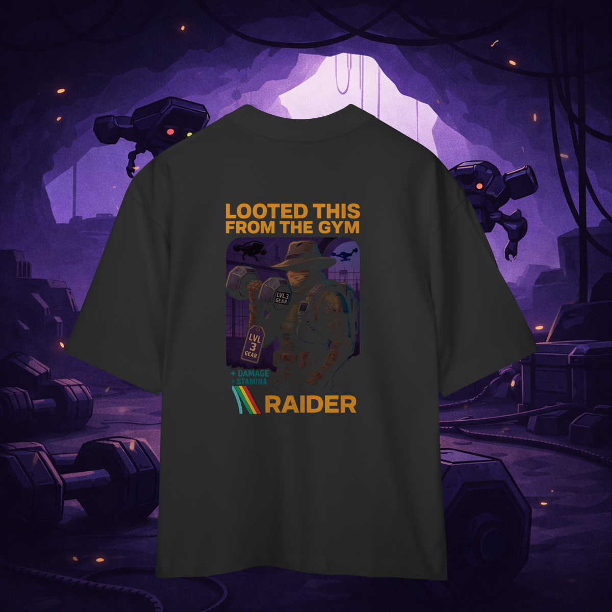 Nome do produto: Oversized Prime - Looted this From Gym