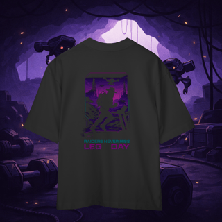 Nome do produto Oversized Prime - Raiders never miss legday