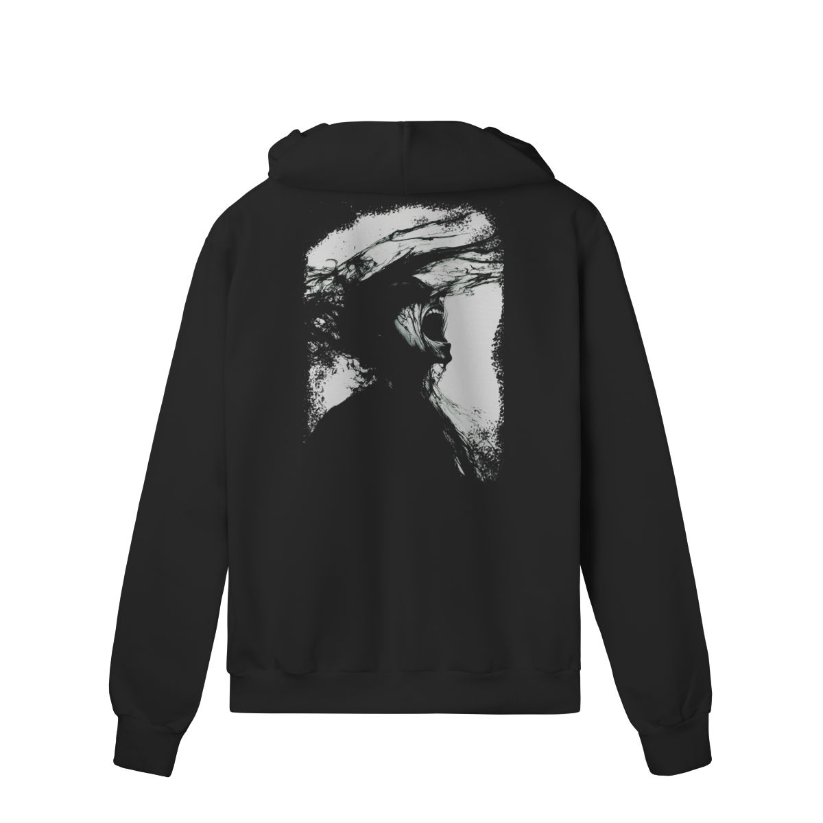 Moletom Ziper Fading Scream