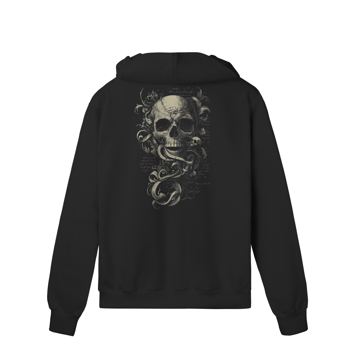Moletom Ziper Adorned Skull
