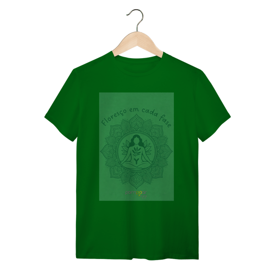Camisa Floresço em cada fase