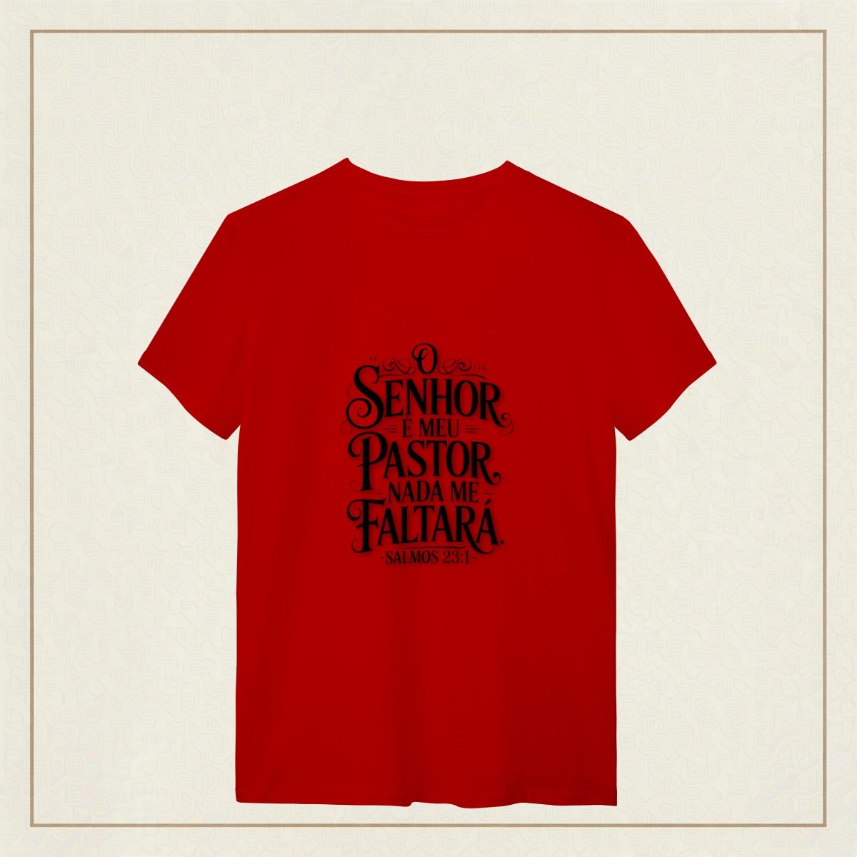 Nome do produto: O Senhor É O Meu Pastor 