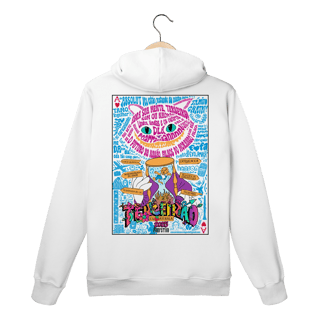 Nome do produto Moletom Canguru - No País das Maravilhas