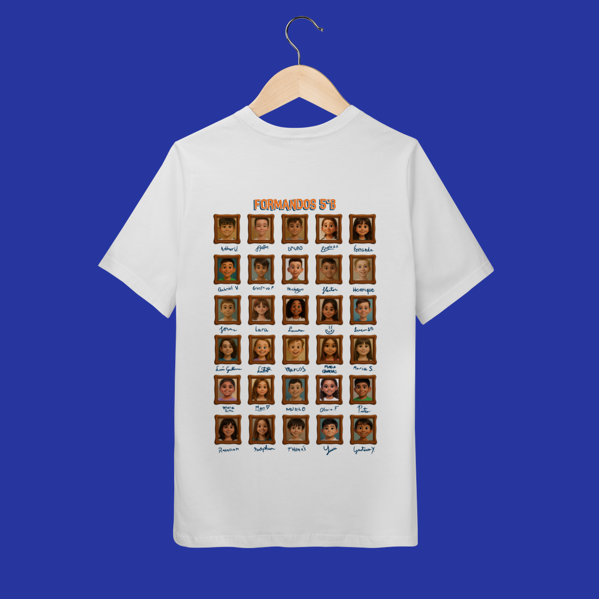 Nome do produto: T-Shirt - Formando 5º B