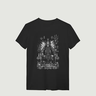 Nome do produto Exu Caveira: Guardião das Almas - Arte Dark Surrealista