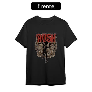 Nome do produto Camisa RUSH Starman Clokwork Angels - Adulto