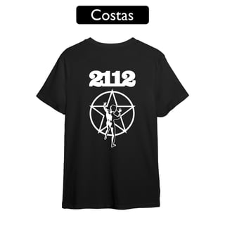 Nome do produto Camisa RUSH Starman 2112 - Adulto