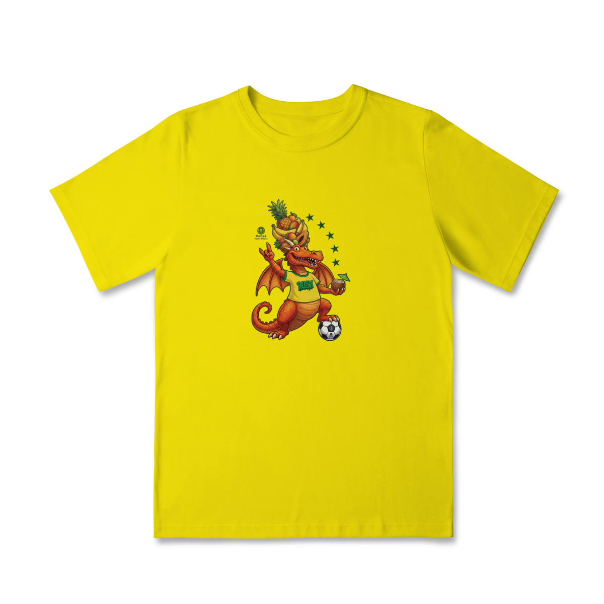 Nome do produto: Infantil - Camisa Rush in Rio Futebol - Copa do Mundo 2026