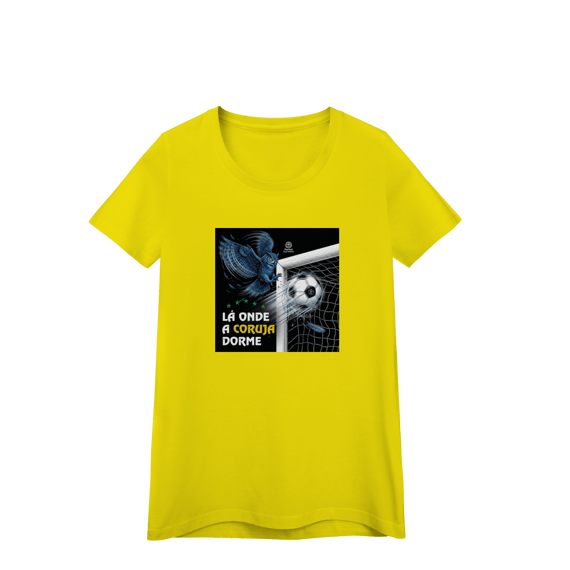 Camisa Feminina Lá Onde a Coruja Dorme - Copa do Mundo 2026