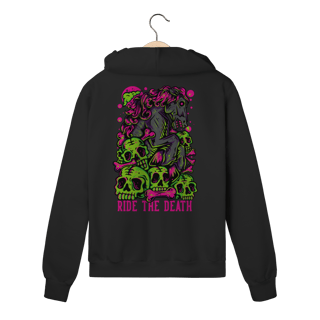 Nome do produto Ride The Death - Moletom Premium C/Ziper