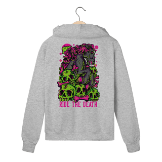 Nome do produto Ride The Death - Moletom Premium C/Ziper