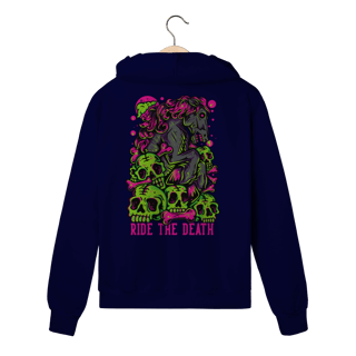 Nome do produto Ride The Death - Moletom Premium C/Ziper