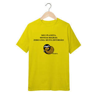 Nome do produto Camiseta infantil - Meu planeta, minhas regras