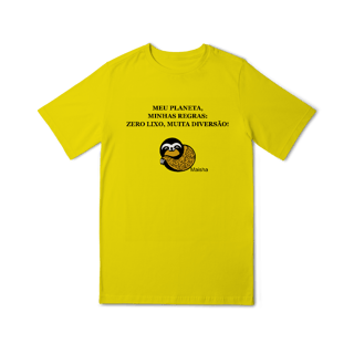 Nome do produto Camiseta infantil - Meu planeta, minhas regras