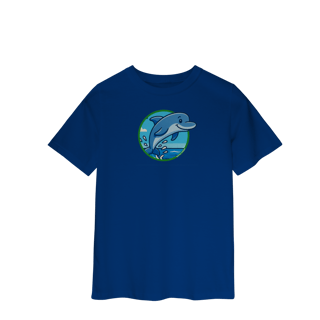 Nome do produto Camiseta infantil - Boto-cinza