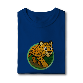 Nome do produto Camiseta infantil - Onça-pintada