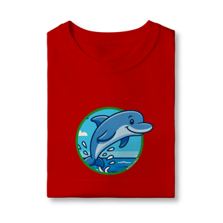 Nome do produto Camiseta infantil - Boto-cinza