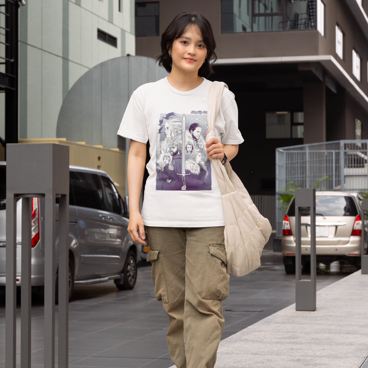 Camiseta Game of Thrones Personagens