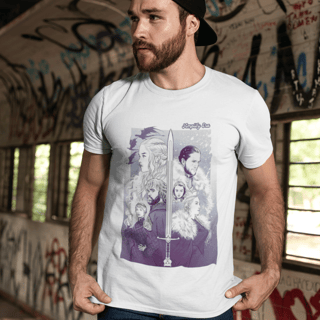 Nome do produto Camiseta Game of Thrones Personagens