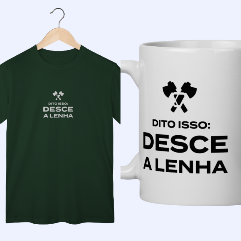Combo T-Shirt + Caneca