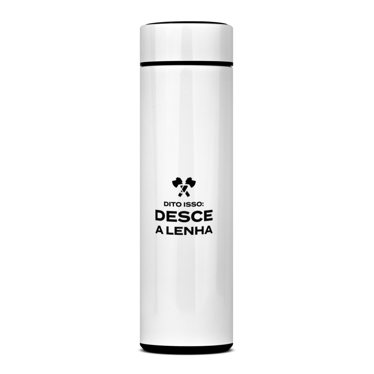 Garrafa Térmica Desce A Lenha