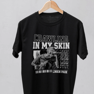 Nome do produto Camiseta Tshirt Crawling in my skin Linkin Park