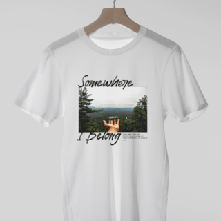 Nome do produto Camiseta Tshirt Somewhere i belong  Linkin Park