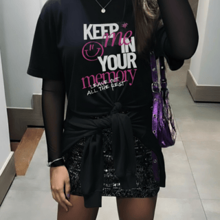 Nome do produto Camiseta Tshirt Keep me in your memory Linkin Park