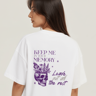 Nome do produto Camiseta Tshirt  Leave out all the rest Linkin Park Costas