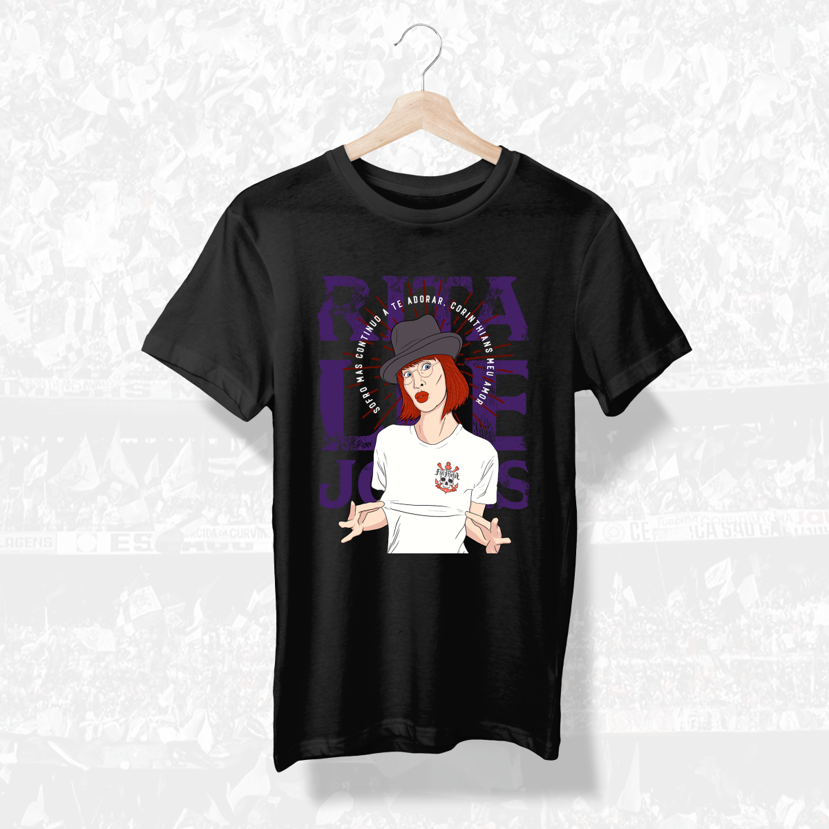 Nome do produto: Camiseta Fiel Metal Rita Lee