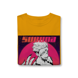 Nome do produto Camiseta Clássica Jujútsu Kaisen Sukuna