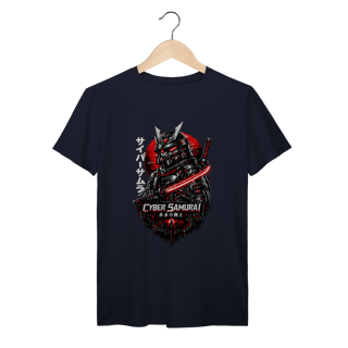 Nome do produto Camiseta Premium Cyber Samurai