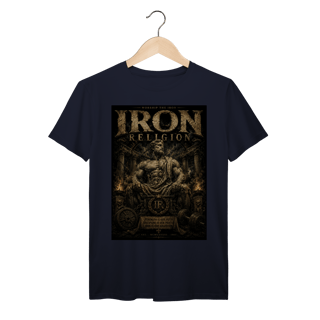 Nome do produto Camiseta Premium Iron Religion