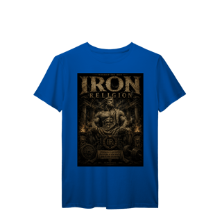 Nome do produto Camiseta Premium Iron Religion