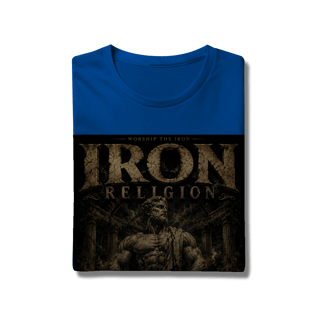 Nome do produto Camiseta Premium Iron Religion