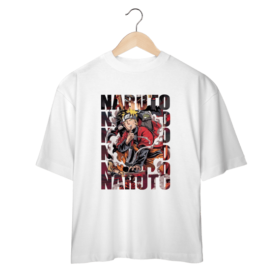 Camiseta Oversized Naruto