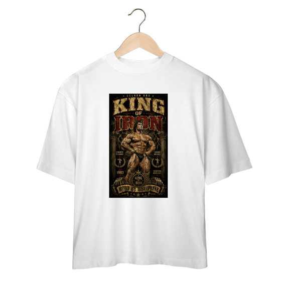 Camiseta Oversized Rei do Ferro