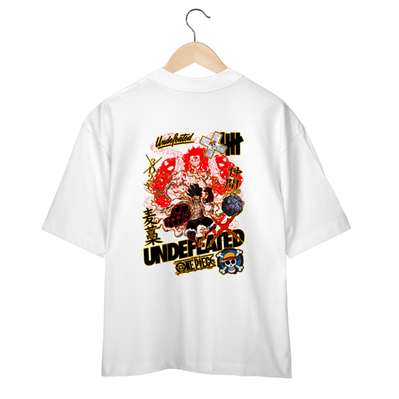 Camiseta Oversized One Piece Undefeated I