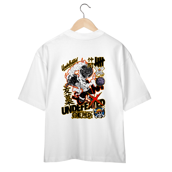 Camiseta Oversized One Piece Undefeated II