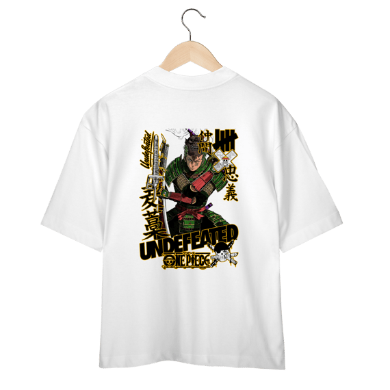 Camiseta Oversized One Piece Undefeated III