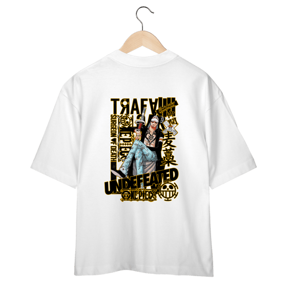 Camiseta Oversized One Piece Undefeated V