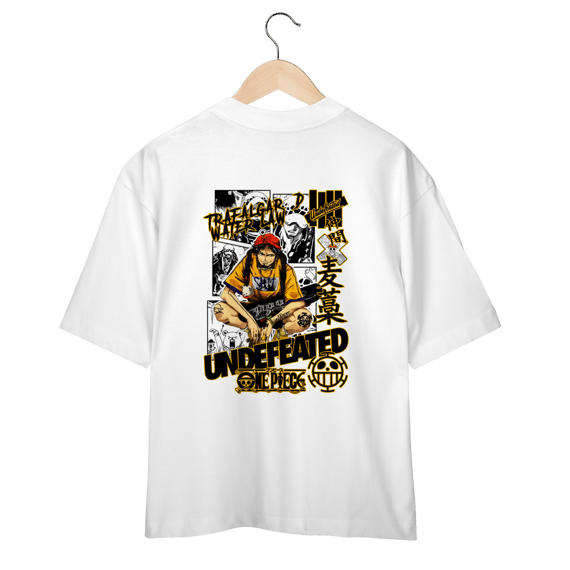 Camiseta Oversized One Piece Undefeated VI
