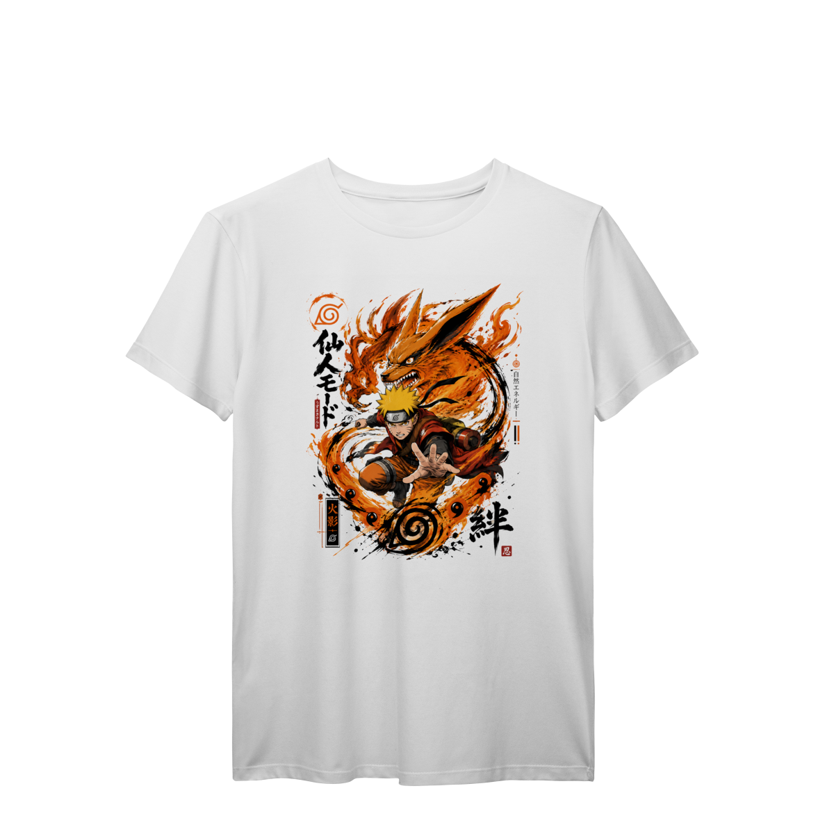 Camiseta Kurama Nove Caudas Anime Premium