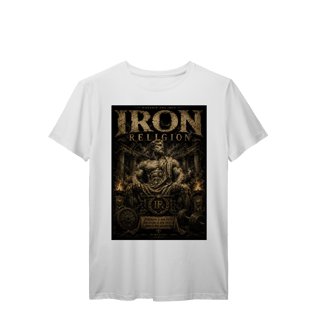 Nome do produto Camiseta Premium Iron Religion